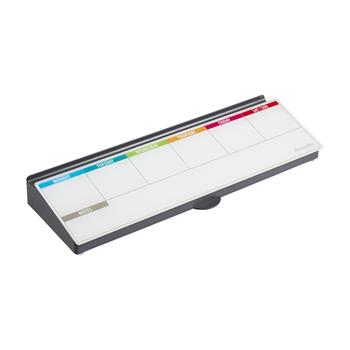 ECR4Kids Messagestor&#174; Keyboard Write &amp; Store&#174; Weekly Calendar, Assorted, 18&quot;L x 7&quot;W x 2&quot;H