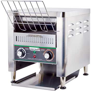 Winco Spectrum Electric Conveyor Toaster, 500 Slices per Hour