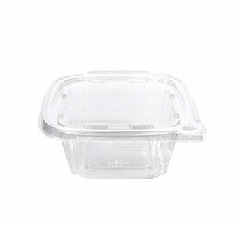Eatery Essentials Tamper Evident Clamshell Container, Plastic, 12 oz, Clear, 240/Case