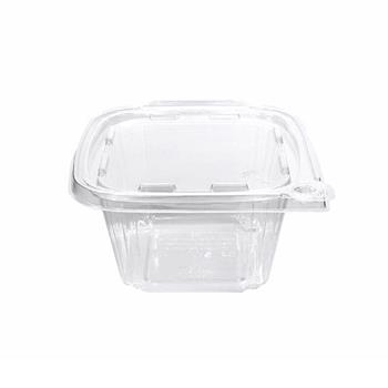 Eatery Essentials Tamper Evident Clamshell Container, Plastic, 16 oz, Clear, 240/Case
