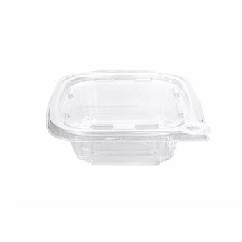 Eatery Essentials Tamper Evident Clamshell Container, Plastic, 8 oz, Clear, 240/Case