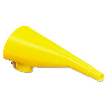 Eagle Polyethylene Funnel, Yellow
