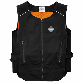 ergodyne Chill-Its&#174; 6255 L/XL Black Lightweight Phase Change Cooling Vest