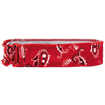 ergodyne Chill-Its&#174; 6605 Red Western High-Performance Headband