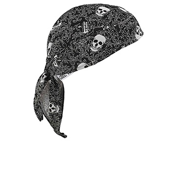 ergodyne Chill-Its&#174; 6615 Skulls High-Performance Dew Rag