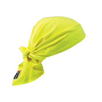 ergodyne Chill-Its&#174; 6710FR Lime Evap. FR Cooling Triangle Hat