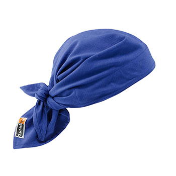 ergodyne Chill-Its 6710FR Blue Evap. FR Cooling Triangle Hat