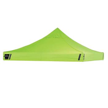 ergodyne SHAX 6000C Replacement Pop-Up Tent Canopy, 10 ft x 10 ft, Lime