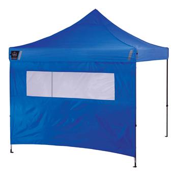 ergodyne Shax&#174; 6092 Blue Pop-Up Tent Sidewall with Mesh Window