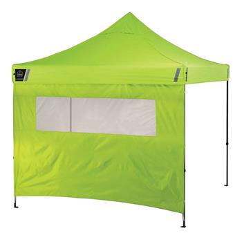 ergodyne Shax&#174; 6092 Lime Pop-Up Tent Sidewall with Mesh Window