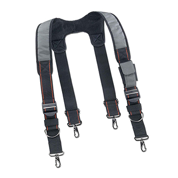 ergodyne Arsenal&#174; 5560 Gray Padded Tool Belt Suspenders