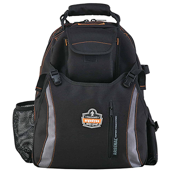 ergodyne Arsenal&#174; 5843 Black Tool Backpack Dual Compartment