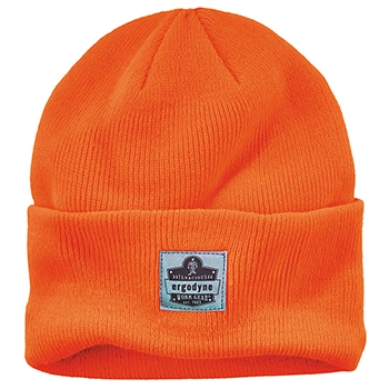 ergodyne N-Ferno&#174; 6806 Orange 6806 Cuffed Rib Knit Beanie Hat
