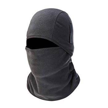 ergodyne N-Ferno 6826 Balaclava Face Mask, 2-Piece, Fleece, Black