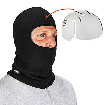 ergodyne N-Ferno&#174; 6893ZI Black Balaclava with Bump Cap Insert