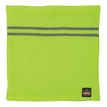 ergodyne N-Ferno 6961 Reflective Winter Neck Gaiter, Lime