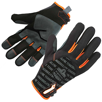 ergodyne ProFlex&#174; 810 S Black Reinforced Utility Gloves
