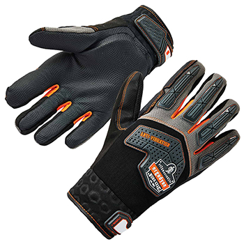 ergodyne ProFlex&#174; 9015F(x) S Black Certified Anti-Vibration Gloves + DIR Protection