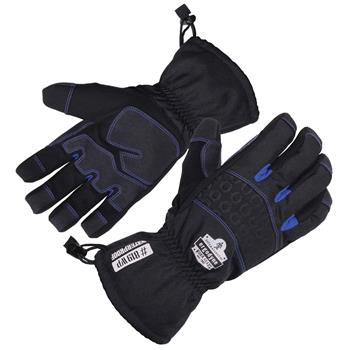 ergodyne ProFlex 819WP Extreme Thermal Waterproof Winter Work Gloves, Small, Black
