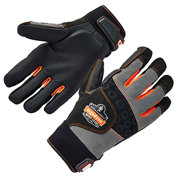 ergodyne ProFlex&#174; 9002 S Black Certified Full-Finger Anti-Vibration Gloves