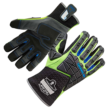 ergodyne ProFlex&#174; 925WP S Lime Performance DIR + Thermal WP Gloves
