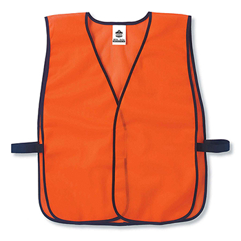 ergodyne GloWear&#174; 8010HL Orange Non-Certified Economy Vest