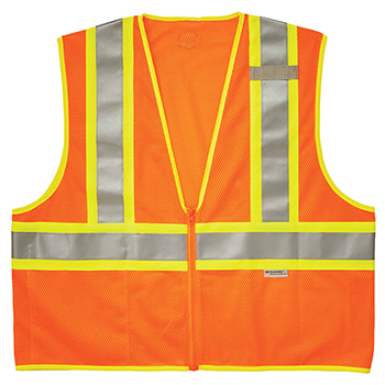 ergodyne GloWear&#174; 8230Z 4XL/5XL Orange Type R Class 2 Two-Tone Vest