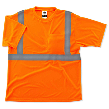 ergodyne GloWear&#174; 8289 XS Orange Type R Class 2 T-Shirt
