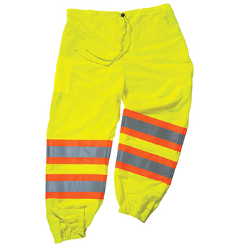 ergodyne GloWear&#174; 8911 L/XL Lime Class E Two-Tone Pants