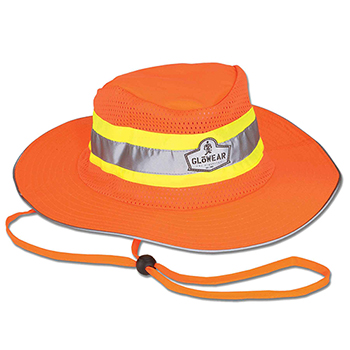 ergodyne GloWear&#174; 8935 S/M Orange Hi-Vis Ranger Hat