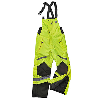 ergodyne GloWear&#174; 8928 M Lime Class E Insulated Bibs