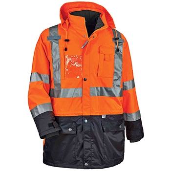 ergodyne GloWear&#174; 8388 2XL Orange Type R Class 3/2 Thermal Jacket Kit