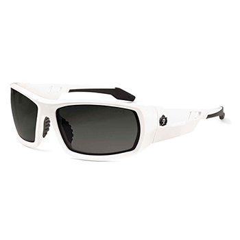 ergodyne Skullerz&#174; ODIN Smoke Lens White Safety Glasses