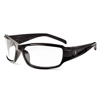 ergodyne Skullerz&#174; THOR Anti-Fog Clear Lens Black Safety Glasses