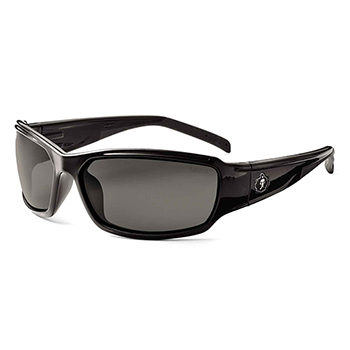 ergodyne Skullerz&#174; THOR Polarized Smoke Lens Black Safety Glasses
