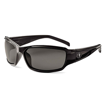 ergodyne Skullerz&#174; THOR Anti-Fog Smoke Lens Black Safety Glasses