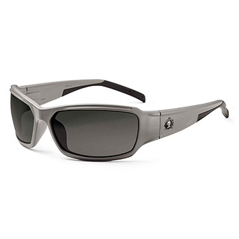 ergodyne Skullerz&#174; THOR Smoke Lens Matte Gray Safety Glasses