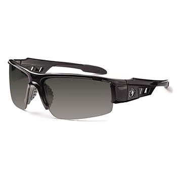 ergodyne Skullerz&#174; DAGR Anti-Fog Smoke Lens Black Safety Glasses