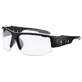 ergodyne&#174; Skullerz&#174; DAGR Clear Lens Matte Black Safety Glasses