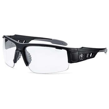 ergodyne Skullerz&#174; DAGR Anti-Fog Clear Lens Matte Black Safety Glasses