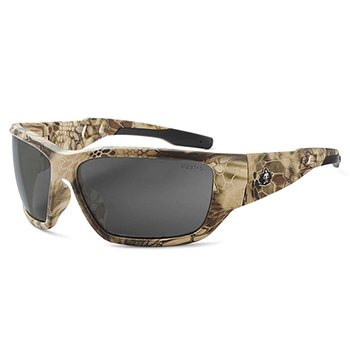 ergodyne Skullerz&#174; BALDR Smoke Lens Kryptek Highlander Safety Glasses