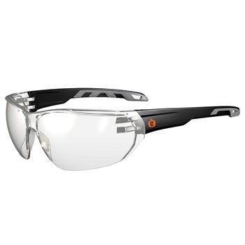 ergodyne Skullerz VALI Frameless Safety Glasses, Frameless, Indoor/Outdoor Lens, Matte Black