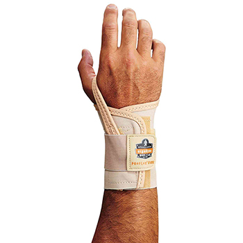 ergodyne ProFlex&#174; 4000 S-Right Tan Single Strap Wrist Support