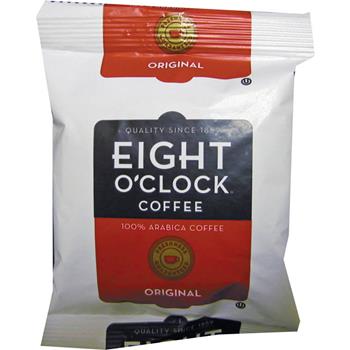 Eight O&#39;Clock Ground Coffee Fraction Packs, Original, 1.5 oz, 42 Packs/Carton
