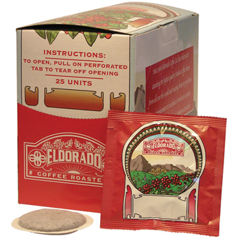 Eldorado Single-Cup Coffee Pods - Hazelnut, 25/BX