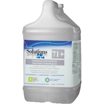 Enviro Solutions Super H202 Concentrate Cleaner/Degreaser, 1.25 Gal Bottle, 2/Carton