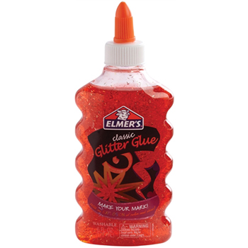 Elmer&#39;s Glitter Glue, 6 oz. Red