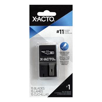 X-ACTO Blade Dispenser, Nonrefillable,15 Blades/Pack