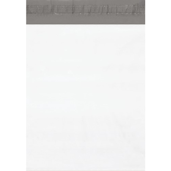 W.B. Mason Co. Expansion Self-Seal Poly Mailers, 13 in x 16 in x 2 in, White, 100/Case