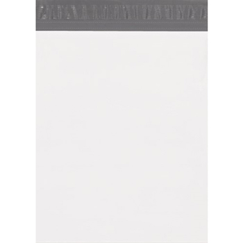 W.B. Mason Co. Expansion Self-Seal Poly Mailers, 13 in x 16 in x 4 in, White, 100/Case